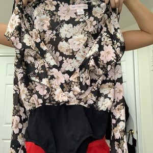 floral bodysuit